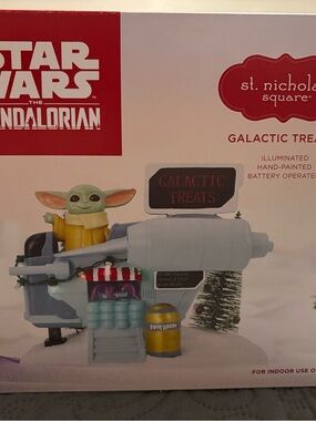 Star Wars The Mandalorian Galactic Treats Christmas Village – Brand New in Box